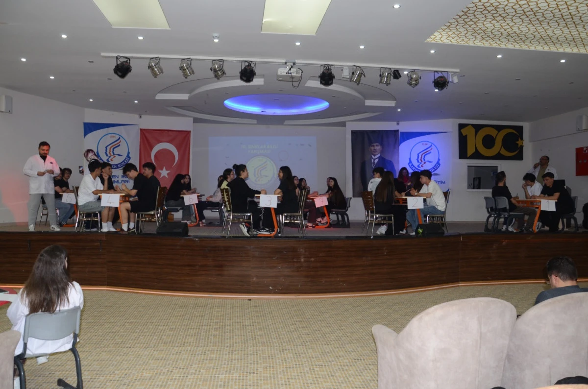 Kardelen&rsquo;de &ouml;ğrenciler bilgilerini yarıştırdı