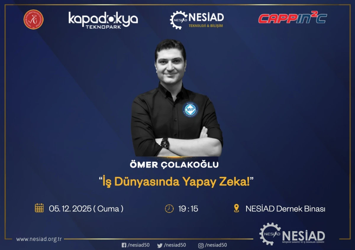 NESİAD’dan İş Dünyasında Yapay Zekâ Konferansı