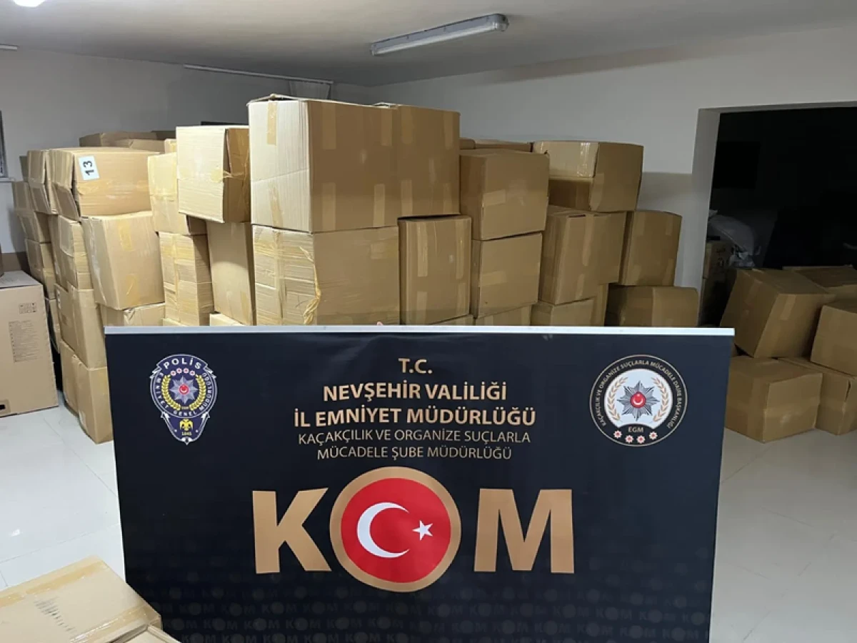 6 Ton 880 Kilo Tütün Ele Geçirildi