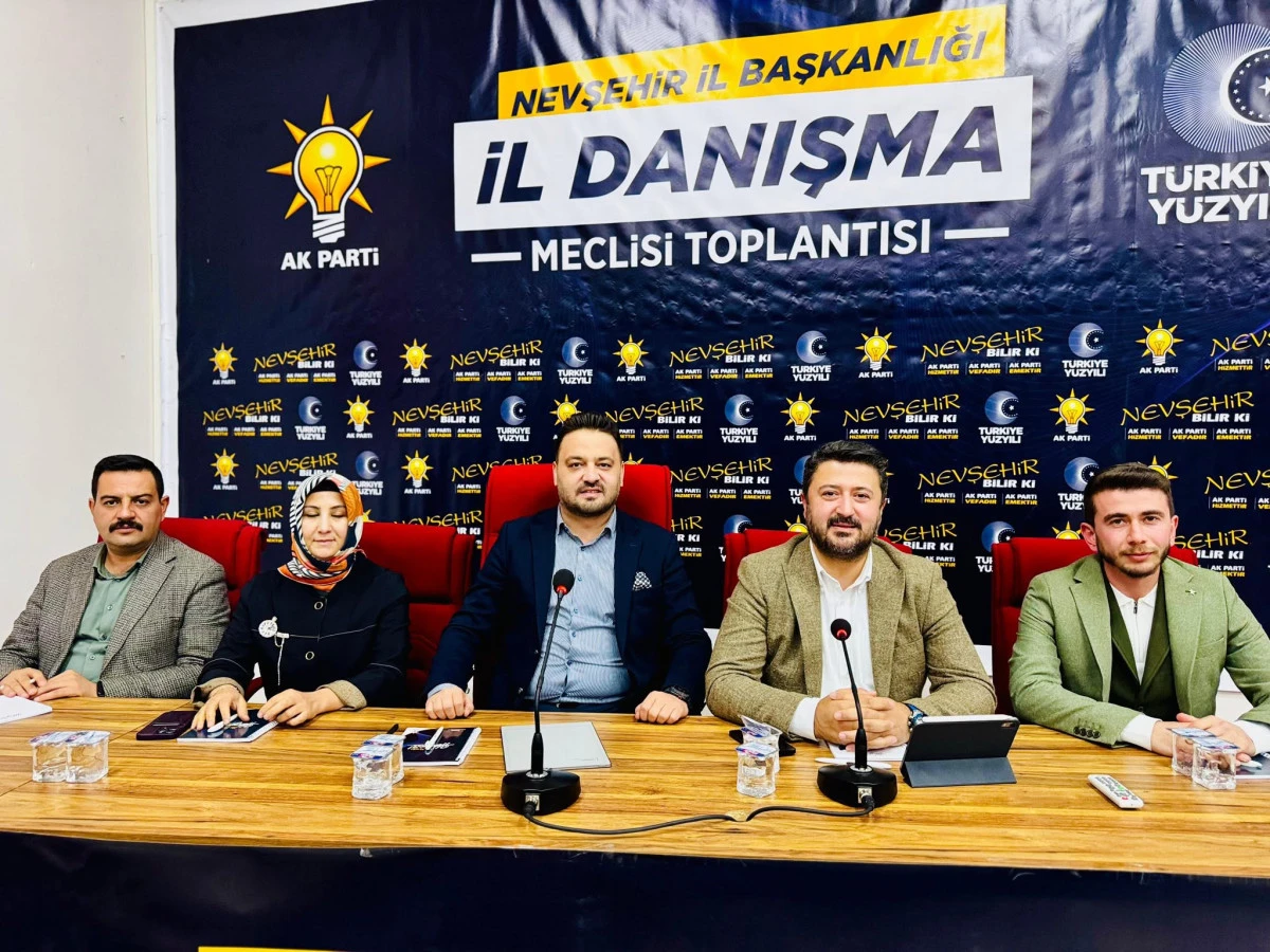 AK Parti Nevşehir İl Danışma Meclisi Toplantısı Gerçekleştirildi