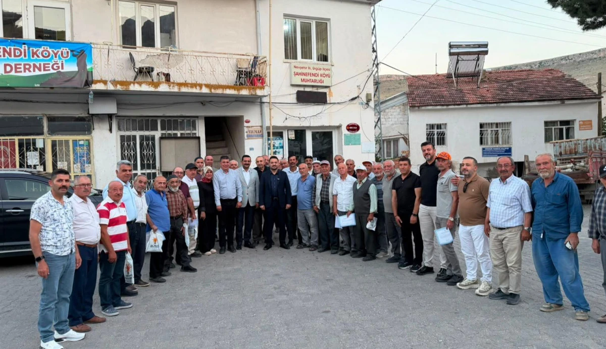 Ayg&uuml;n, K&ouml;y Ziyaretlerine Ara Vermeden Devam Ediyor: Cemil, Taşkınpaşa ve Şahinefendi&rsquo;de Vatandaşlarla Buluştu
