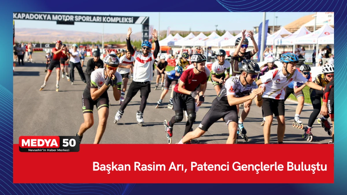 Başkan Rasim Arı, Patenci Gen&ccedil;lerle Buluştu
