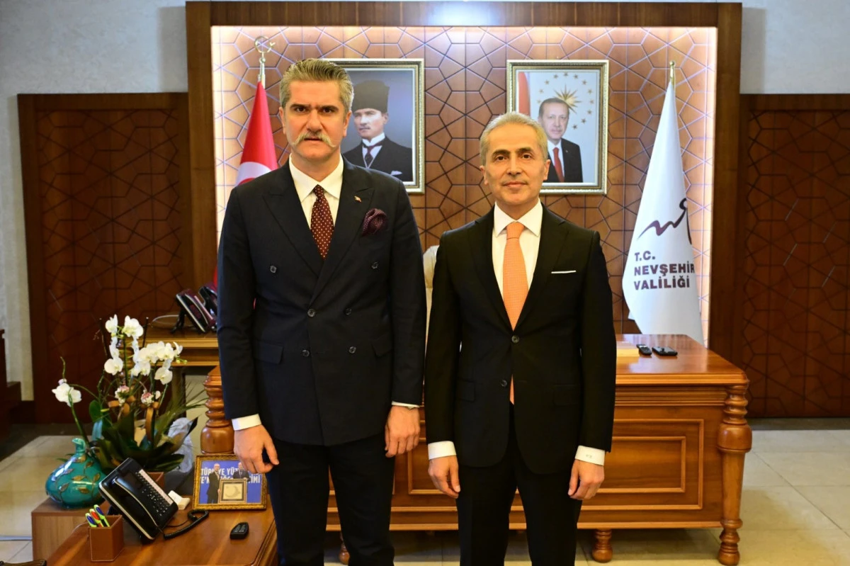 Başsavcı Adem &Ccedil;alış, Vali H&uuml;seyin K&ouml;k'&uuml; ziyaret etti