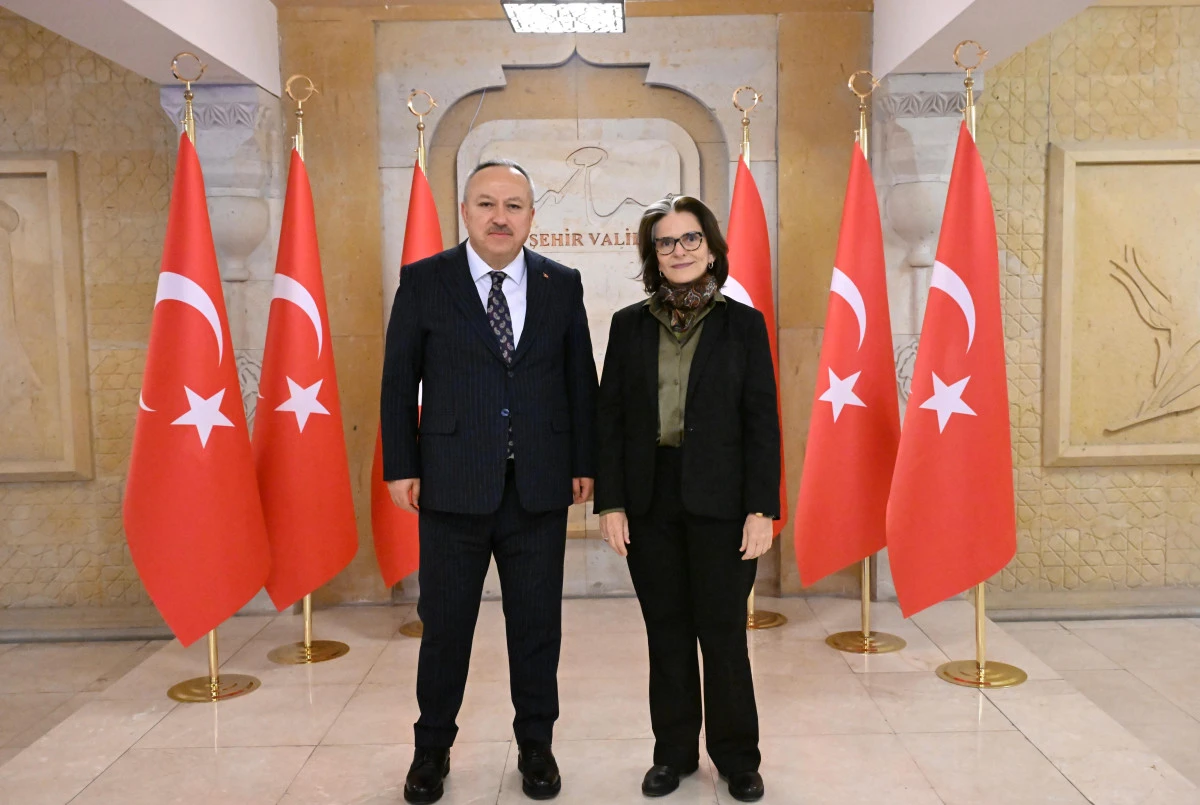 Brezilya B&uuml;y&uuml;kel&ccedil;isi Neves&rsquo;ten Vali Ali Fidan&rsquo;a Nezaket Ziyareti