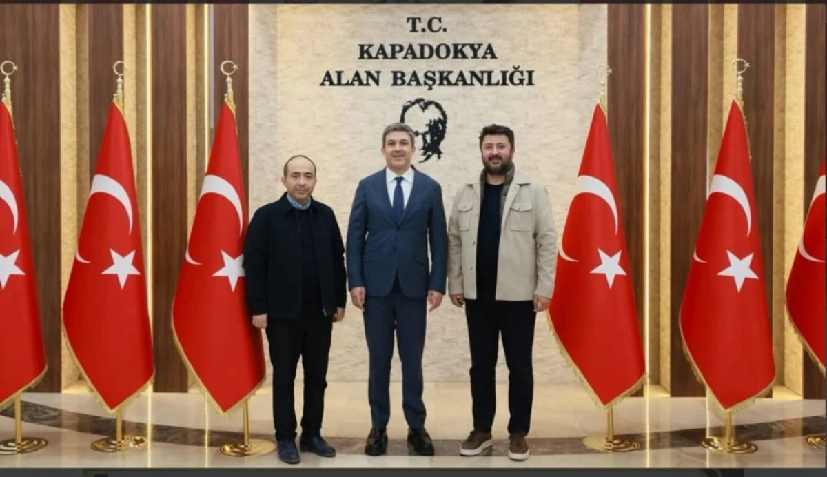 &Ccedil;alışkan&rsquo;dan Kapadokya Alan Başkanlığına Ziyaret