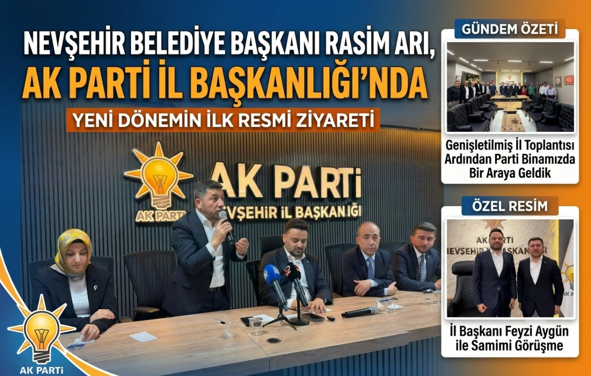 CUMHURBAŞKANI ERDOĞAN&rsquo;IN ROZET TAKMASININ ARDINDAN İLK ADIM: BELEDİYE BAŞKANI RASİM ARI AK PARTİ İL BAŞKANLIĞI&rsquo;NDA!