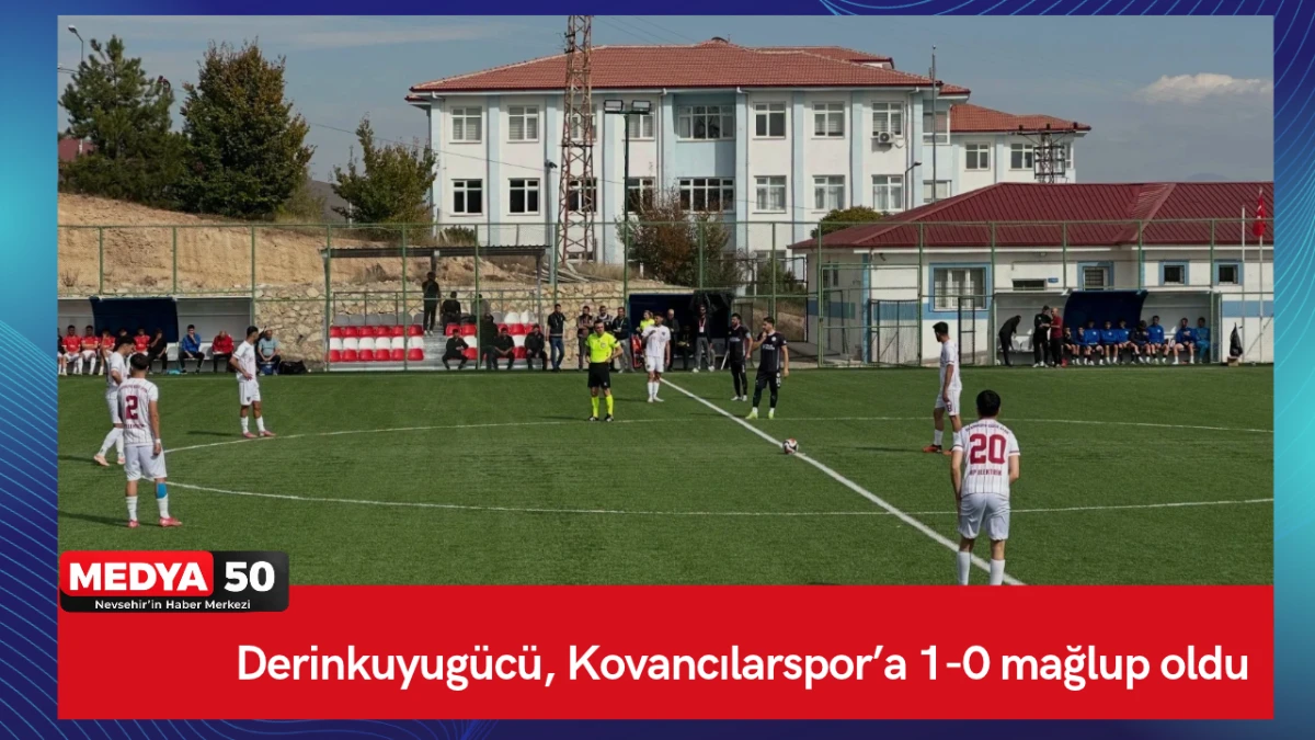 Derinkuyug&uuml;c&uuml;, Kovancılarspor&rsquo;a 1-0 mağlup oldu