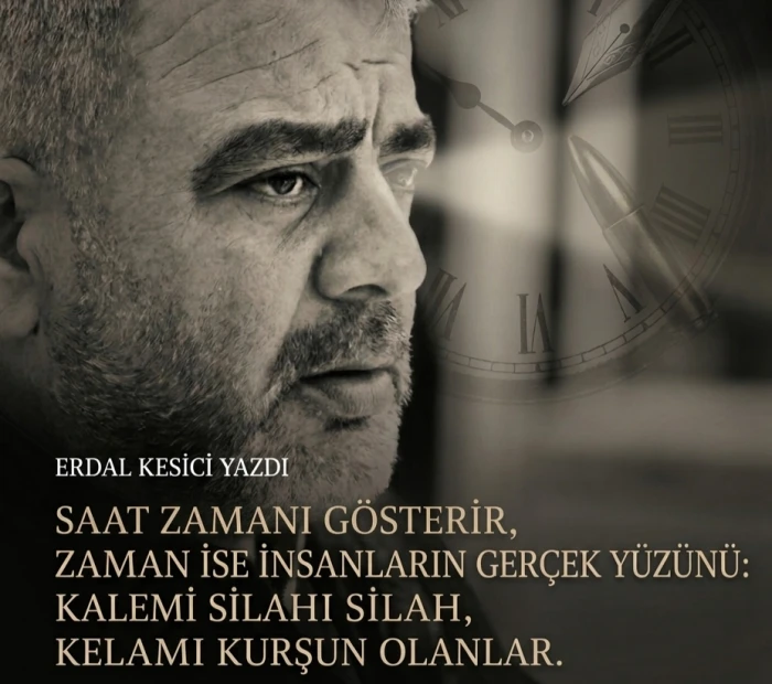 Erdal Kesici Yazdı Kalemi Silah, Kelamı Kurşun Olanlar