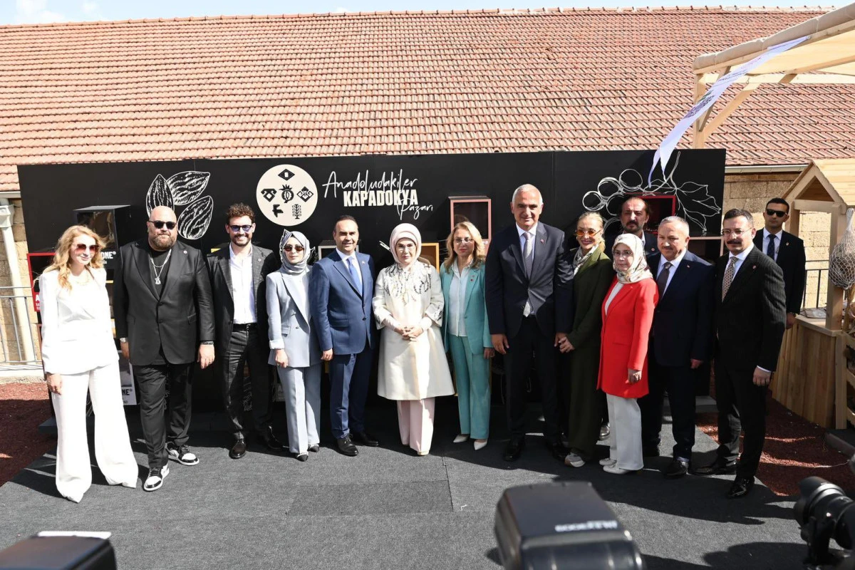 Erdoğan , “Anadoludakiler Kapadokya Pazarı”nın Açılışını Ürgüp’te Gerçekleştirdi