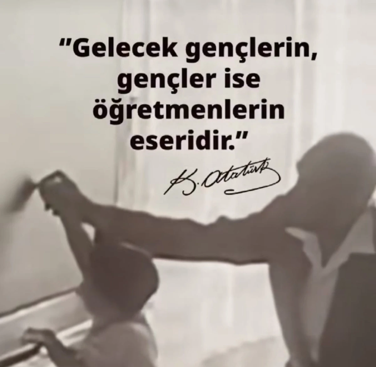 Geleceği İnşa Eden Tüm Öğretmenlerimizin Günü Kutlu Olsun”