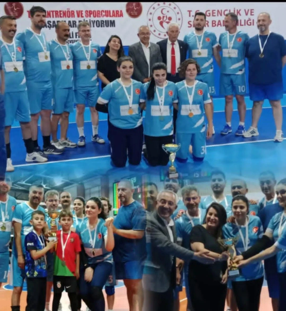 Gülşehir Belediyesi, Nevşehir Voleybol Turnuvası’nda Şampiyon Oldu