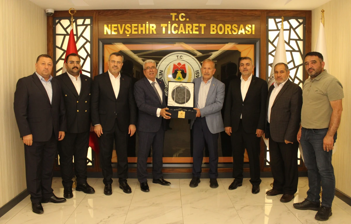 İKNEVDER&rsquo;den Nevşehir Ticaret Borsası&rsquo;na Ziyaret