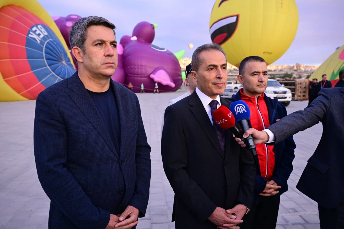 Kapadokya balon festivali başladı