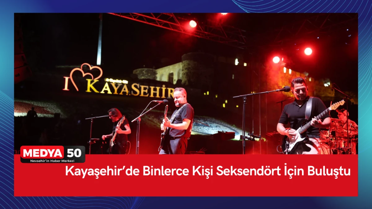 Kayaşehir&rsquo;de Binlerce Kişi Seksend&ouml;rt İ&ccedil;in Buluştu