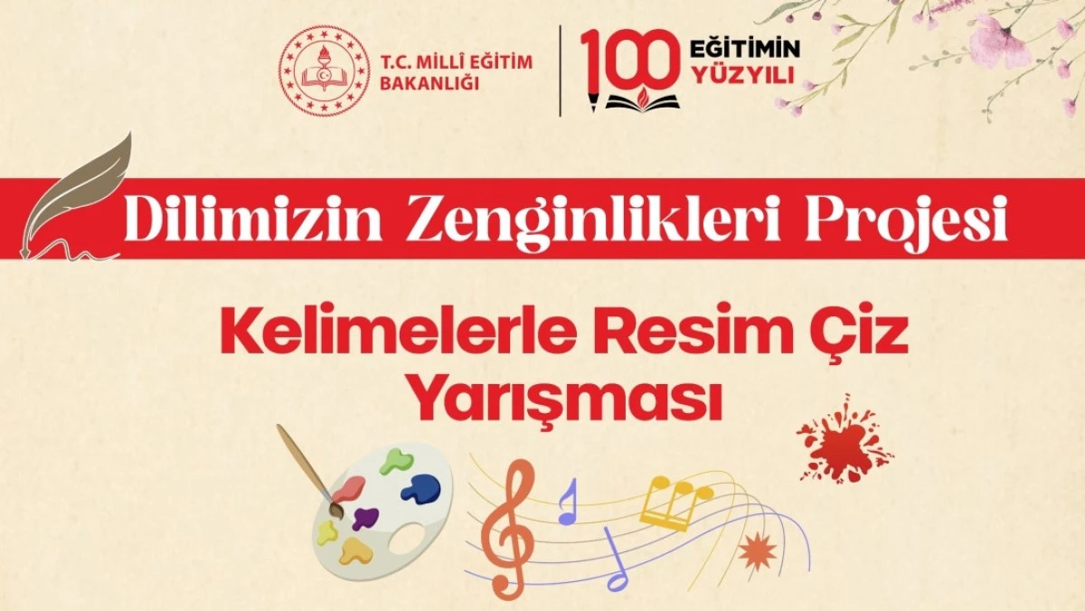 “Kelimelerle Resim Çiz Yarışması” Şartnamesi Yayımlandı