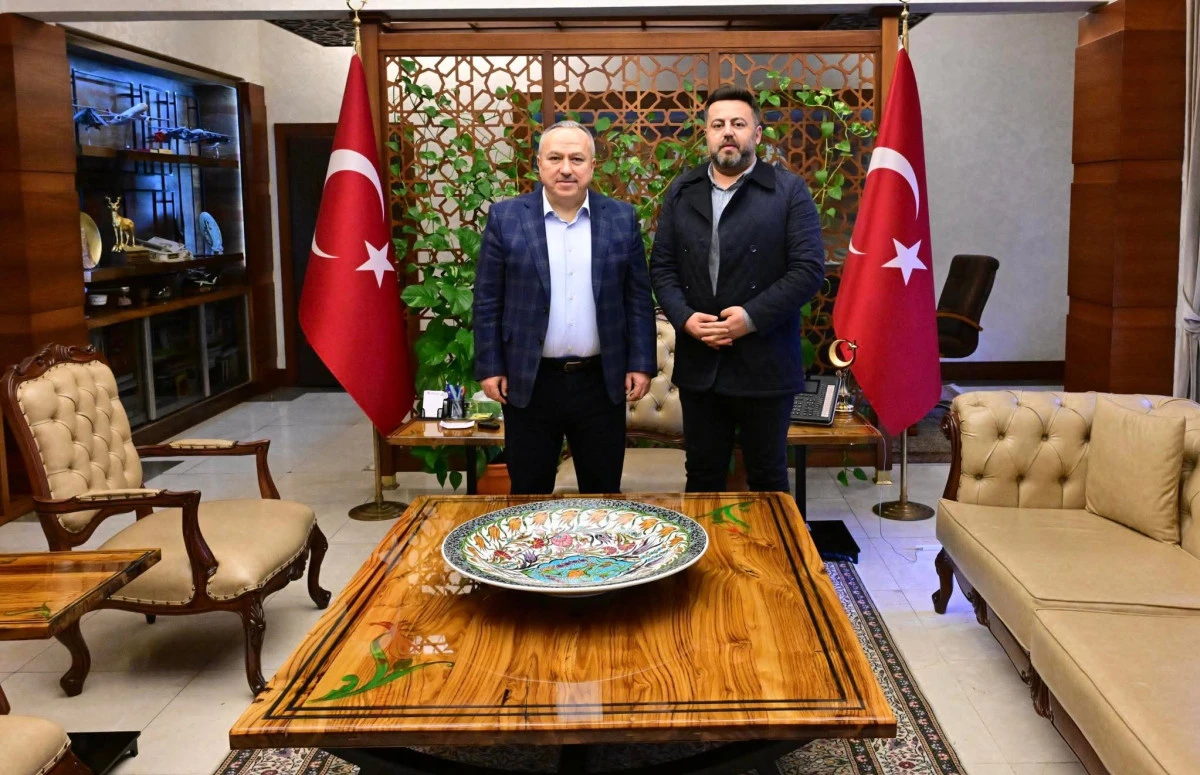 Meterisliler&rsquo;den Vali Fidan&rsquo;a Ziyaret