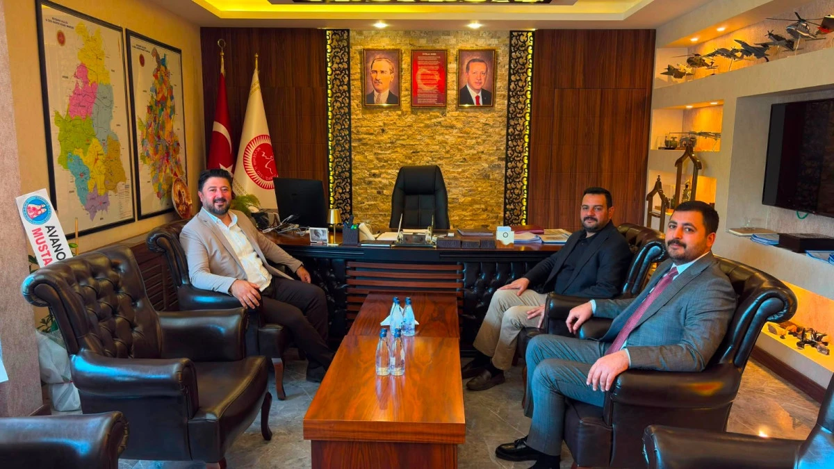 Milletvekili Emre &Ccedil;alışkan'dan Tolga Balak'a Hayırlı Olsun Ziyareti