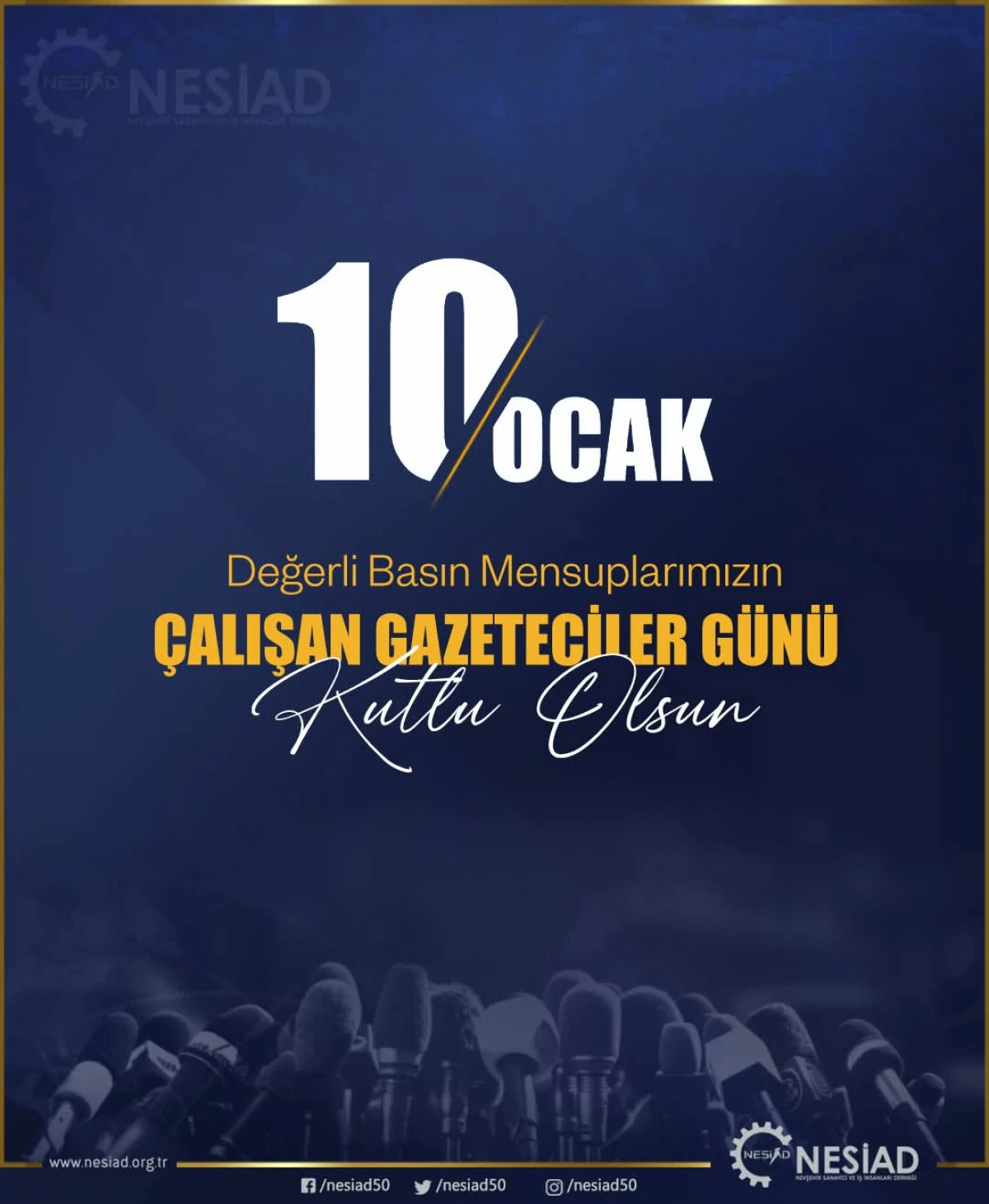 Mustafa Ertaş&rsquo;tan 10 Ocak Mesajı