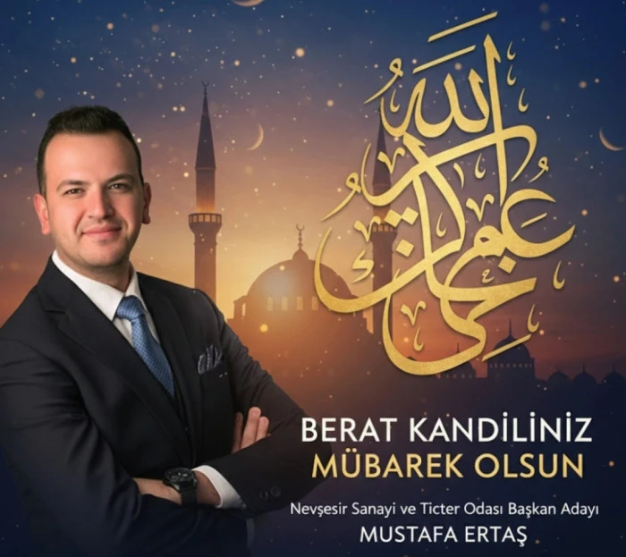 Mustafa Ertaş&rsquo;tan Berat Kandili Mesajı