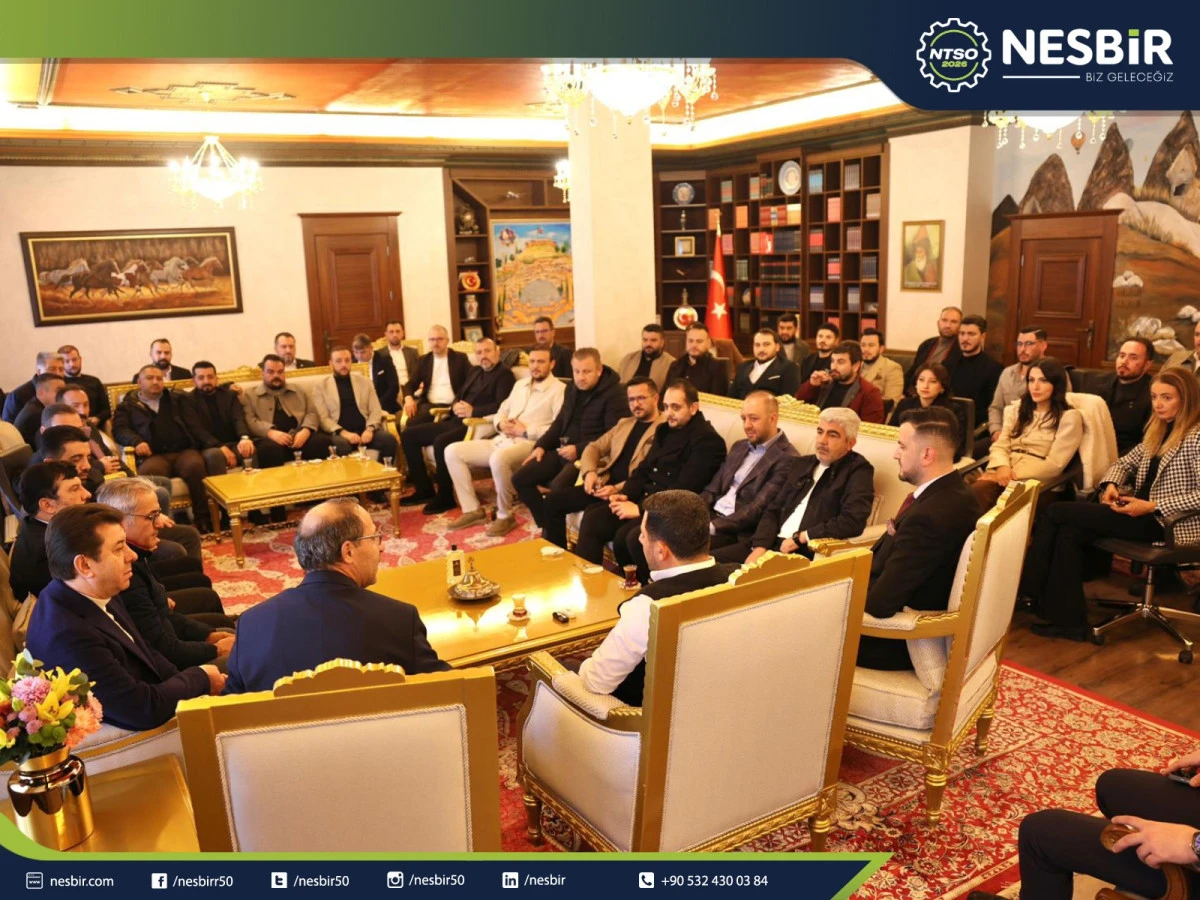 NESBİR Heyetinden Başkan Rasim ARI&rsquo;ya Ziyaret