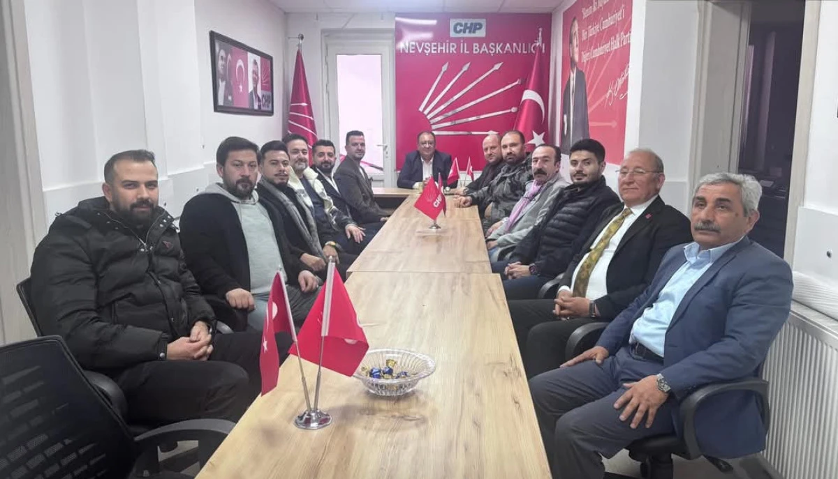 NESBİR Heyetinden CHP Nevşehir İl Başkanlığına Ziyaret