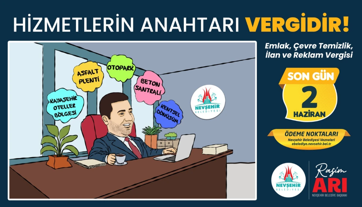 Nevşehir Belediye’sinden Çağrı; SON GÜN 02 HAZİRAN!