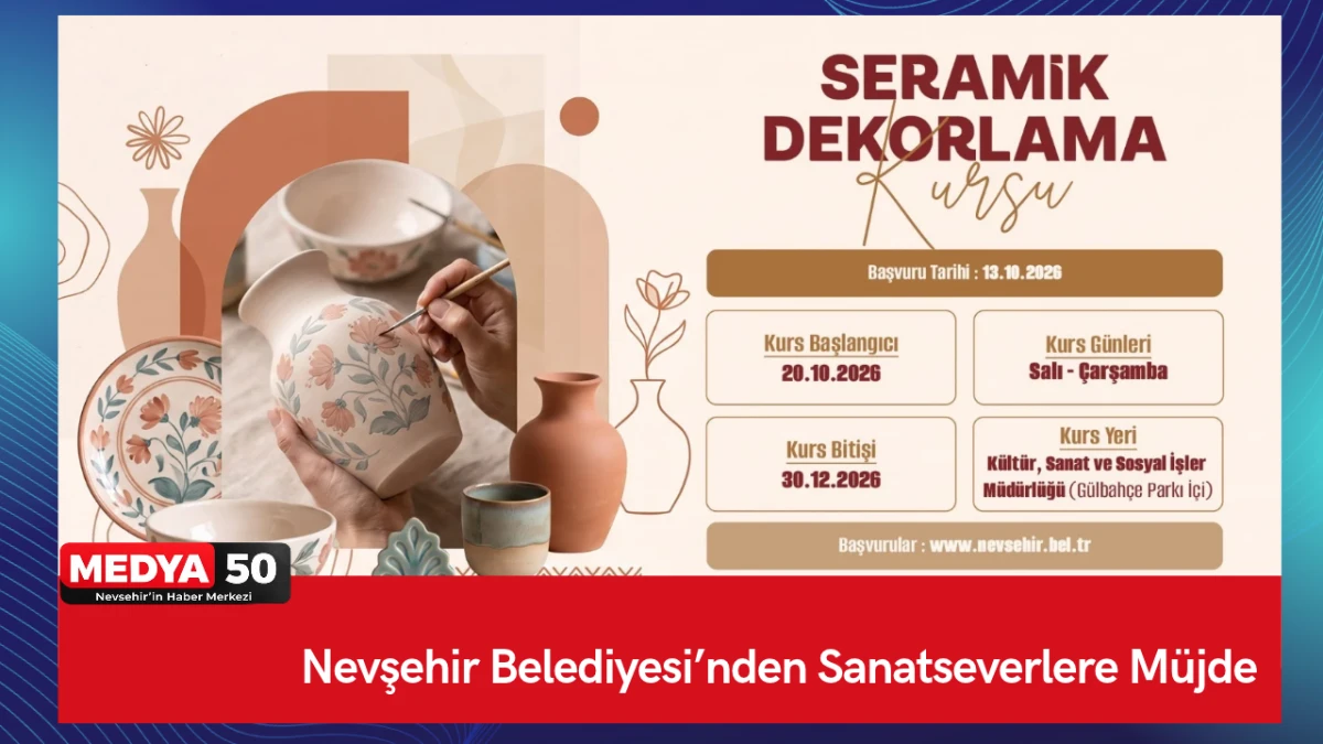 Nevşehir Belediyesi&rsquo;nden Sanatseverlere M&uuml;jde