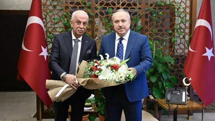 Nevşehir Esnaf Odaları Başkanları Vali Ali Fidan&rsquo;ı Ziyaret Etti