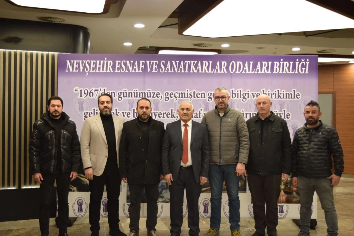 Nevşehir Esnaf Teşkilatında "Birlik" Mesajı: Mehmet Pınarbaşı Yeniden Adaylığını A&ccedil;ıkladı!