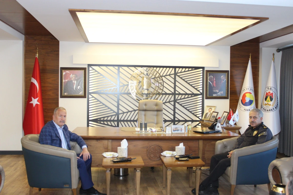 Nevşehir İl Jandarma ve Emniyet M&uuml;d&uuml;rlerinden NTB&rsquo;ye Ziyaret