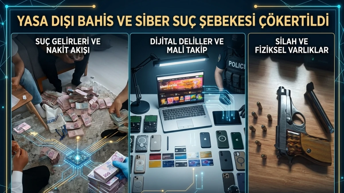 Nevşehir Merkezli 28 İlde Dev Yasa Dışı Bahis Operasyonu: 10 Milyar TL&rsquo;lik Trafik &Ccedil;&ouml;kertildi!