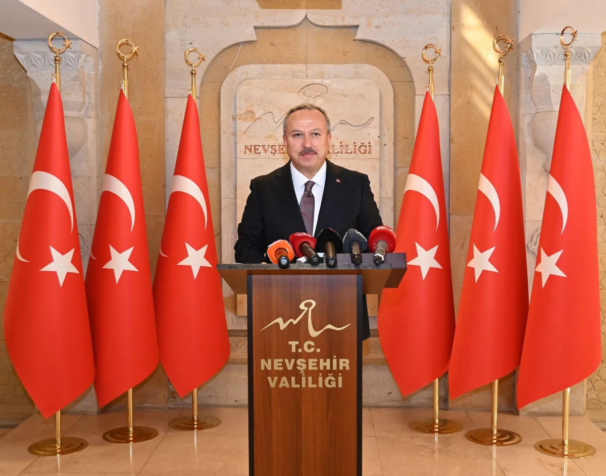 Nevşehir Valisi Ali Fidan&rsquo;dan 2026 Yılı Mesajı 