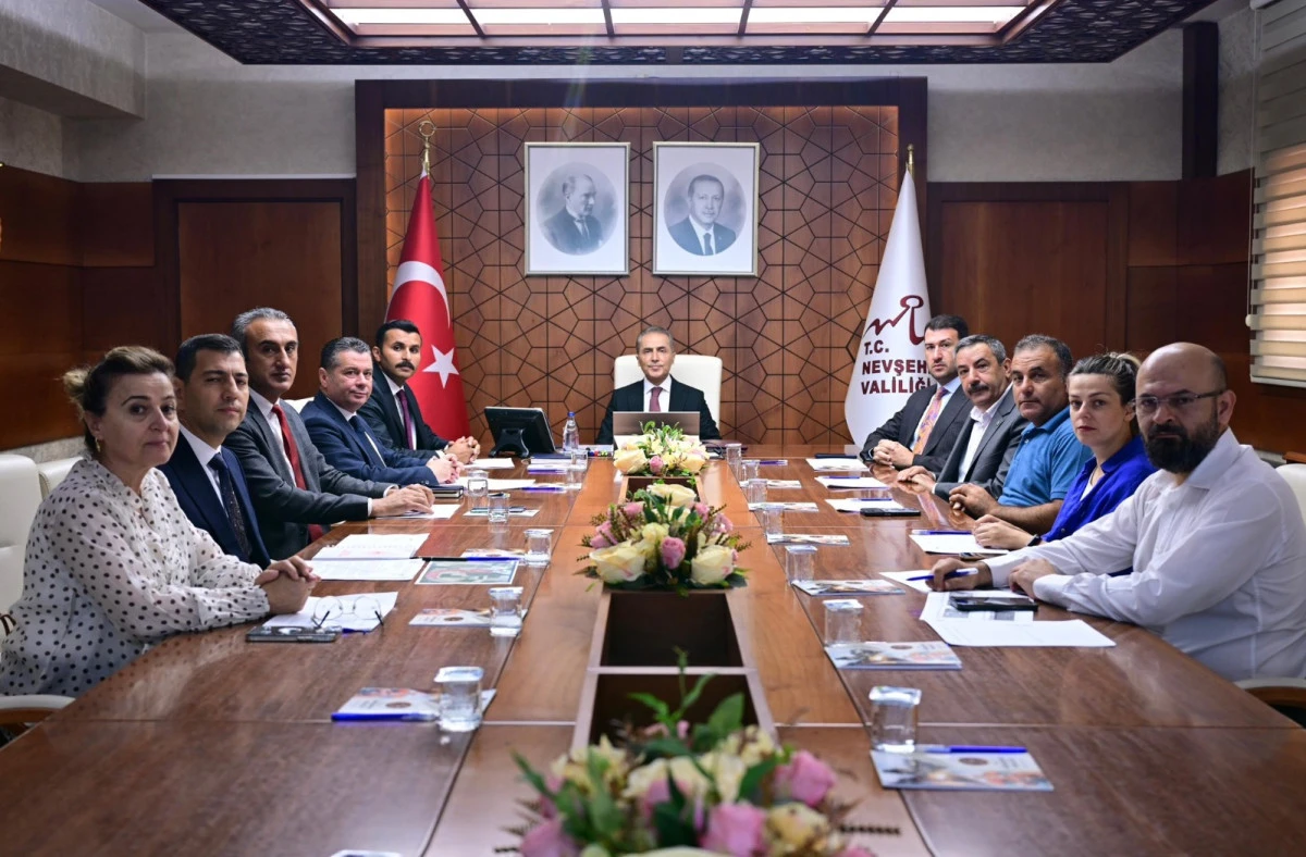 Nevşehir Valisi H&uuml;seyin K&ouml;k başkanlığında Toprak Koruma Kurul toplantısı ger&ccedil;ekleştirildi.