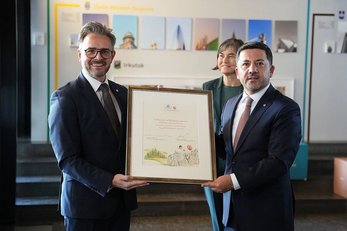 Nevşehir ve Pforzheim Arasındaki Kardeşlik Anlaşmasının 25. Yılı Almanya&rsquo;da Kutlandı