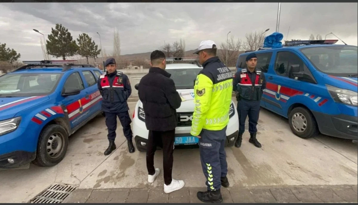 Nevşehir&rsquo;de Drift Yapan S&uuml;r&uuml;c&uuml;ye &ldquo;Gereği Yapıldı