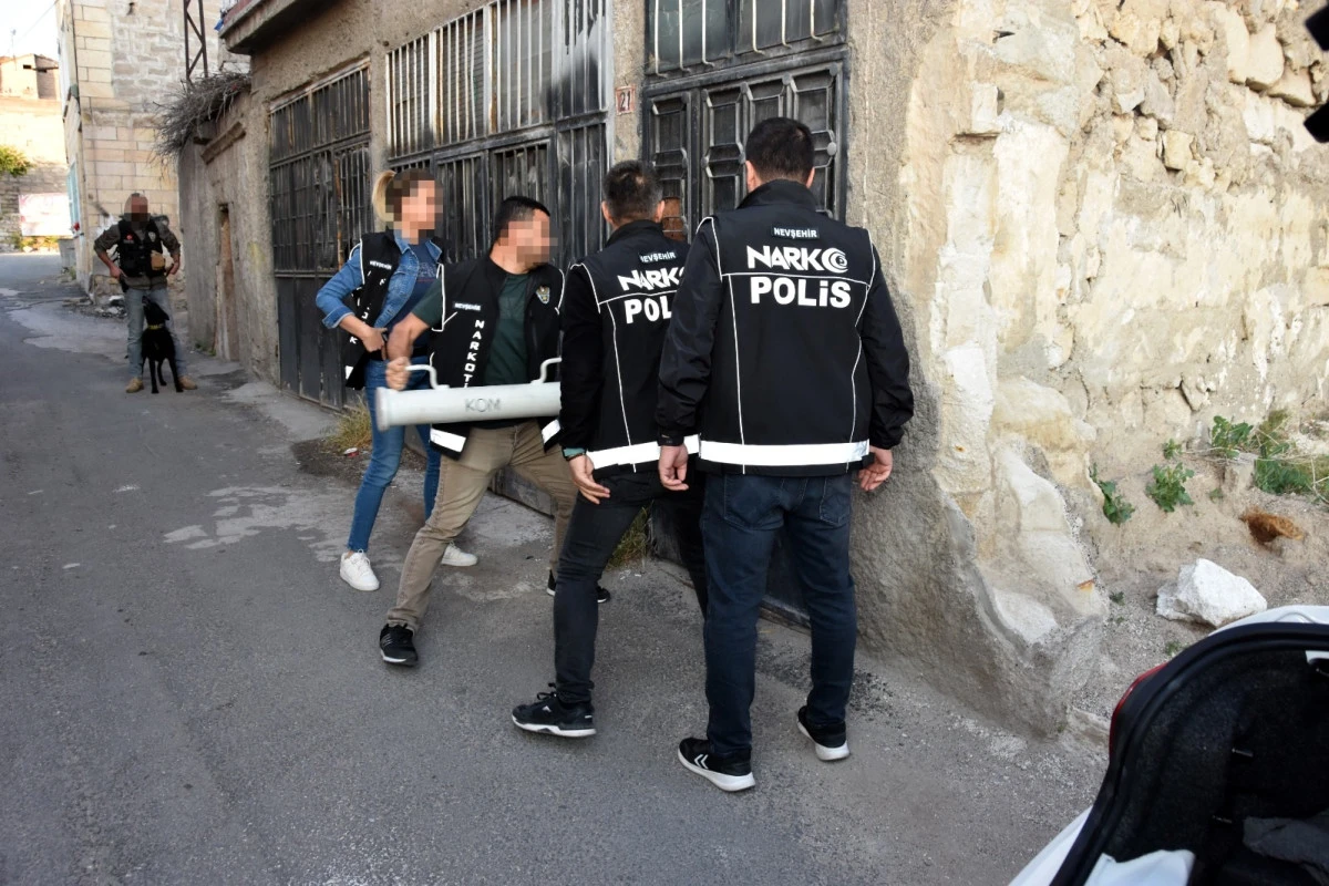 Nevşehir’de uyuşturucu operasyonu: 61 şüpheli gözaltına alındı