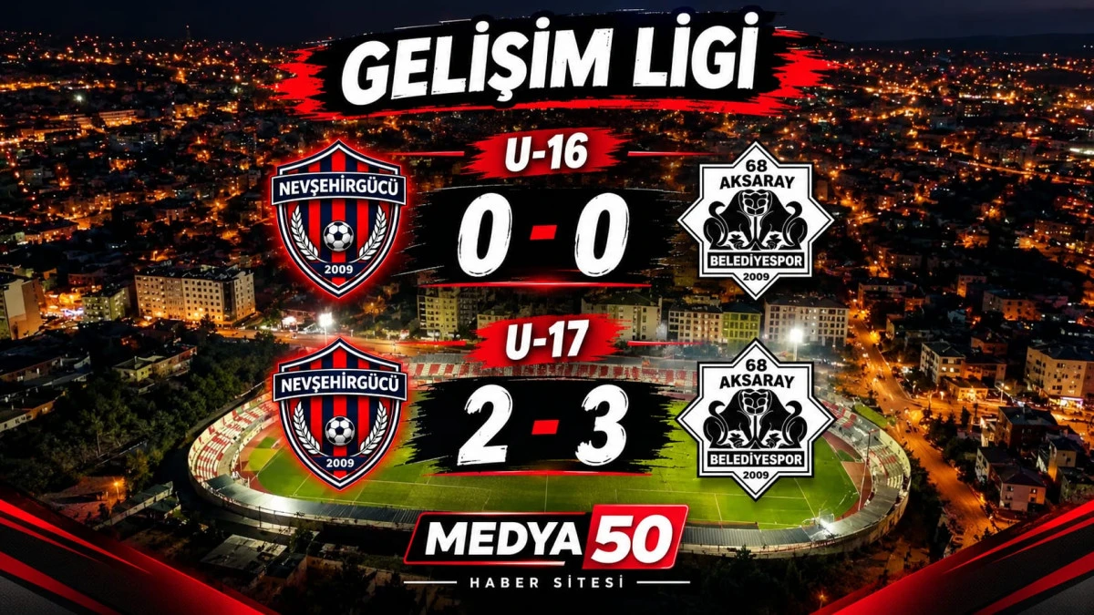 Nevşehirg&uuml;c&uuml;, Gelişim Ligi&rsquo;nde 1 mağlubiyet 1 beraberlik aldı
