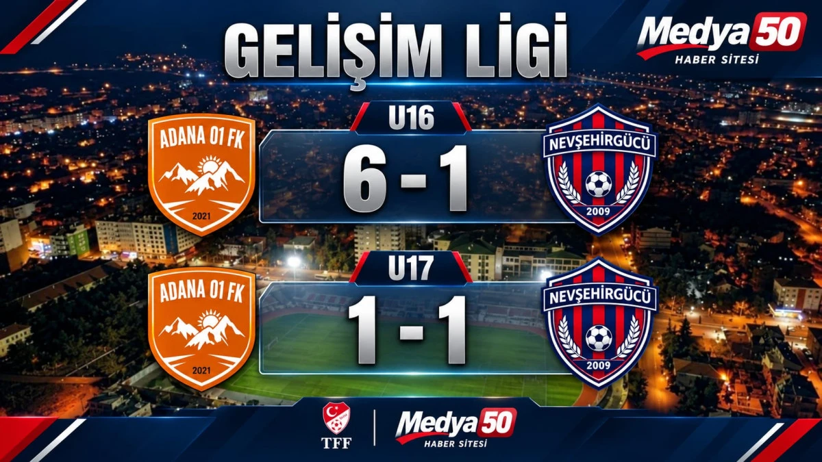Nevşehirg&uuml;c&uuml; U17&rsquo;den İlk Puan, U16&rsquo;dan Farklı Mağlubiyet