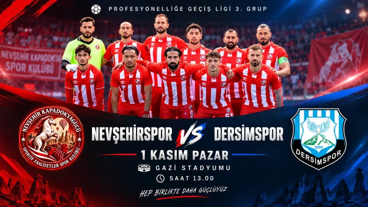 Nevşehirspor, Dersimspor karşısında galibiyet arayacak