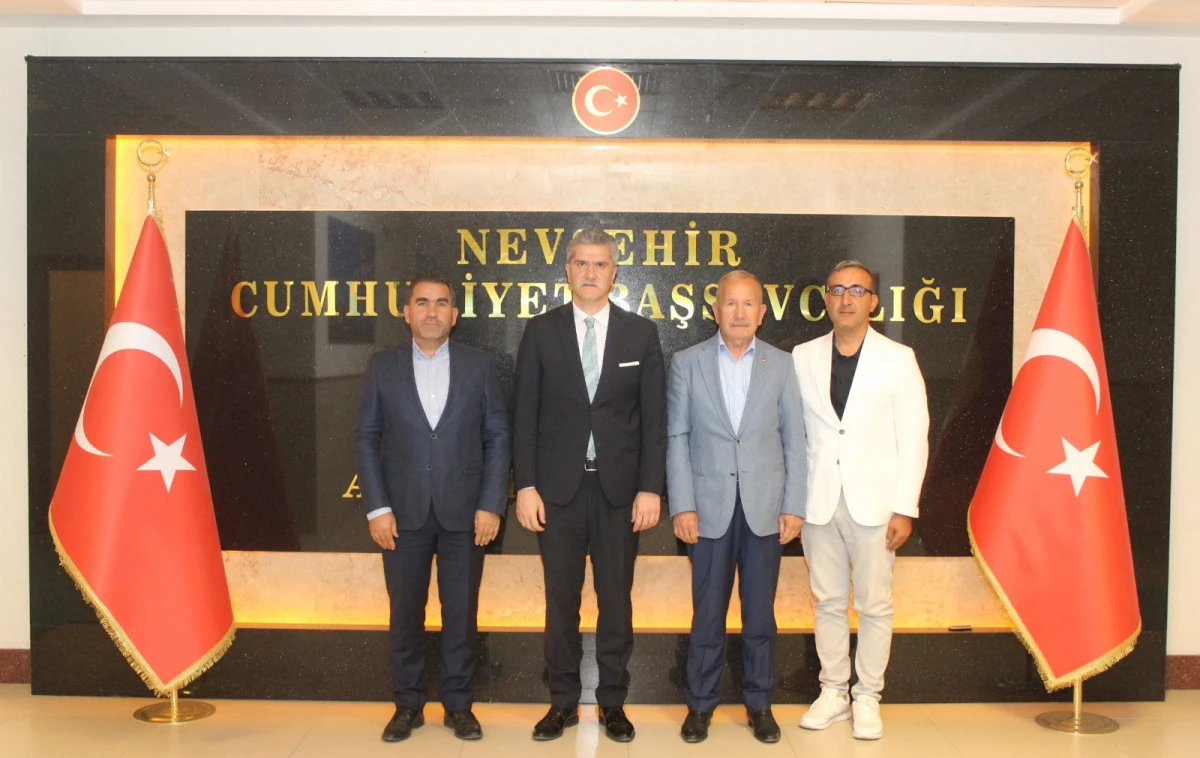 NTB Y&ouml;netiminden Cumhuriyet Başsavcısı Adem &Ccedil;alış'a Hayırlı Olsun Ziyareti