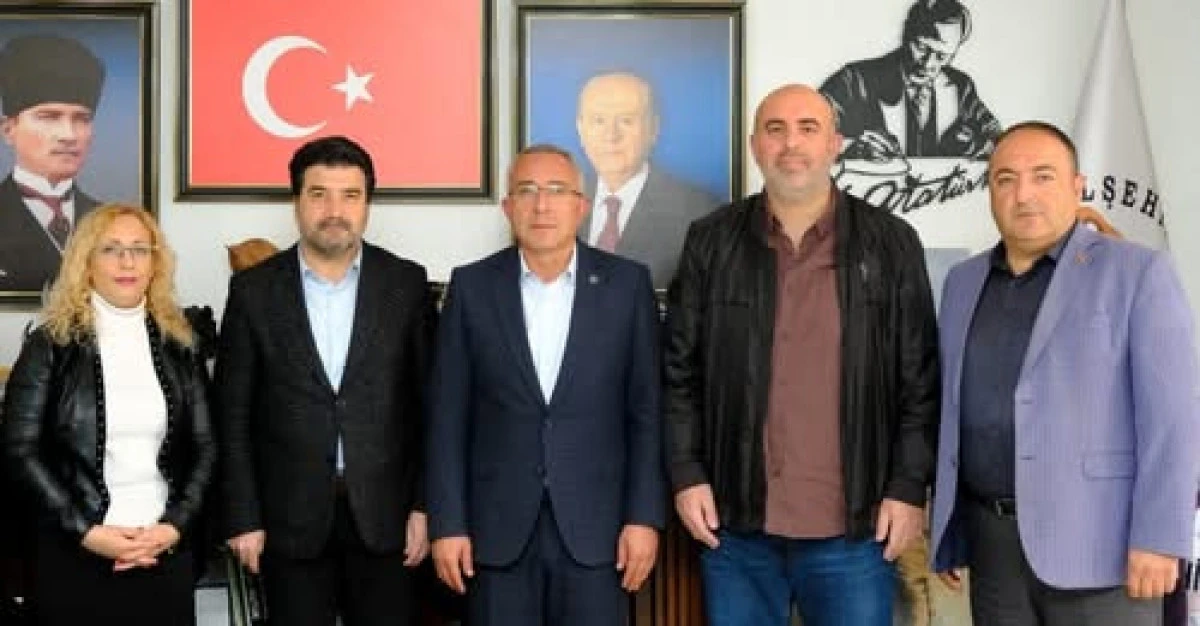 SBMYO Heyetinden G&uuml;lşehir Belediye Başkanı Erkan &Ccedil;iftci&rsquo;ye Ziyaret