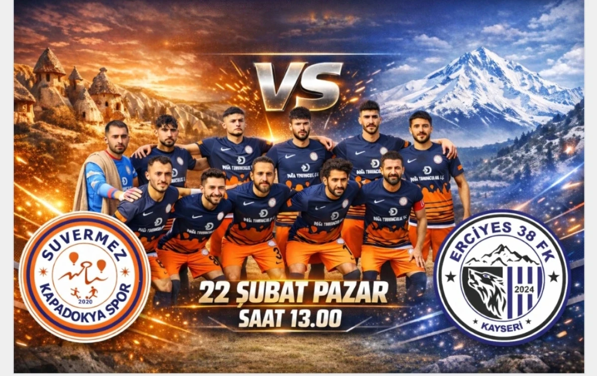 Suvermez Kapadokyaspor Evinde Kritik Sınavda: Rakip Erciyes 38 FK