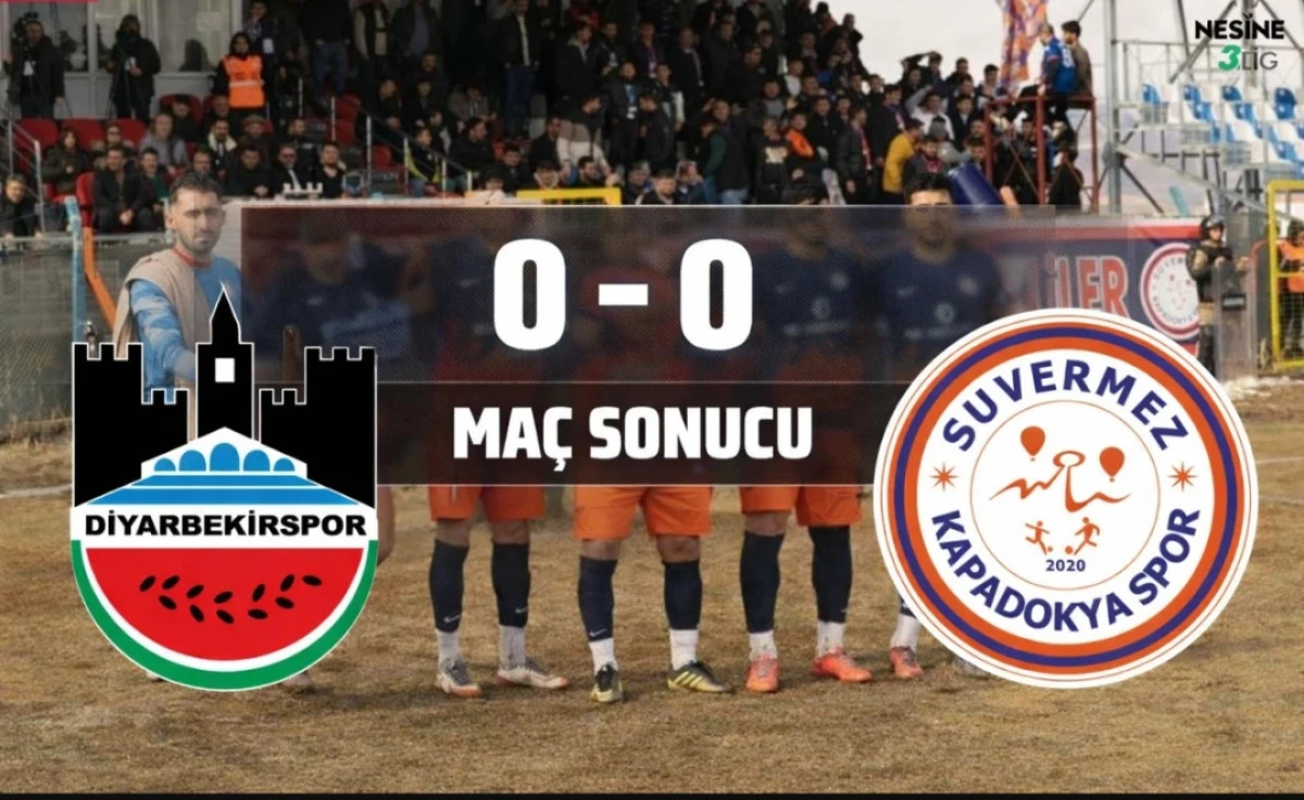 Suvermez Kapadokyaspor Kan Kaybetmeye Devam Ediyor: 0-0