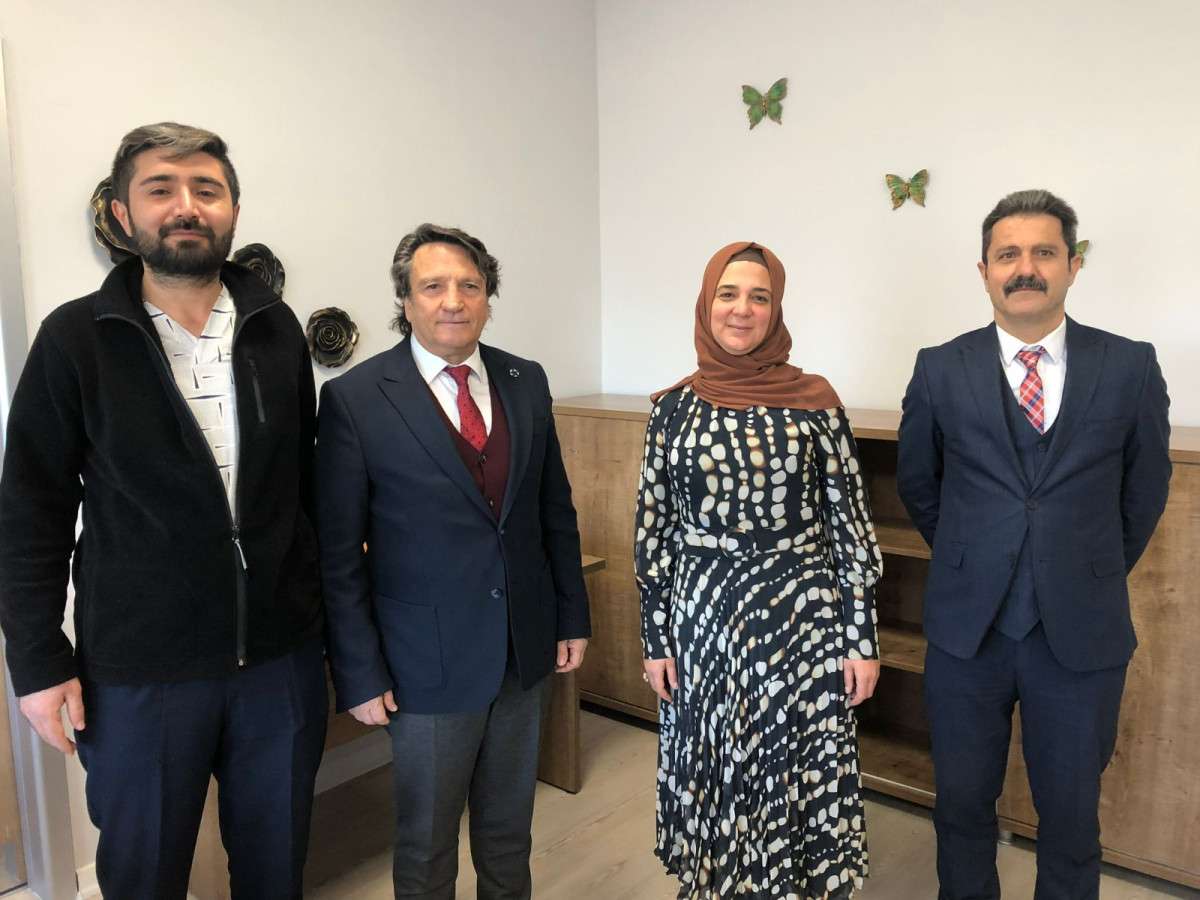 Türk Sağlık Sen'den Başhekim Akün'e hayırlı olsun ziyareti