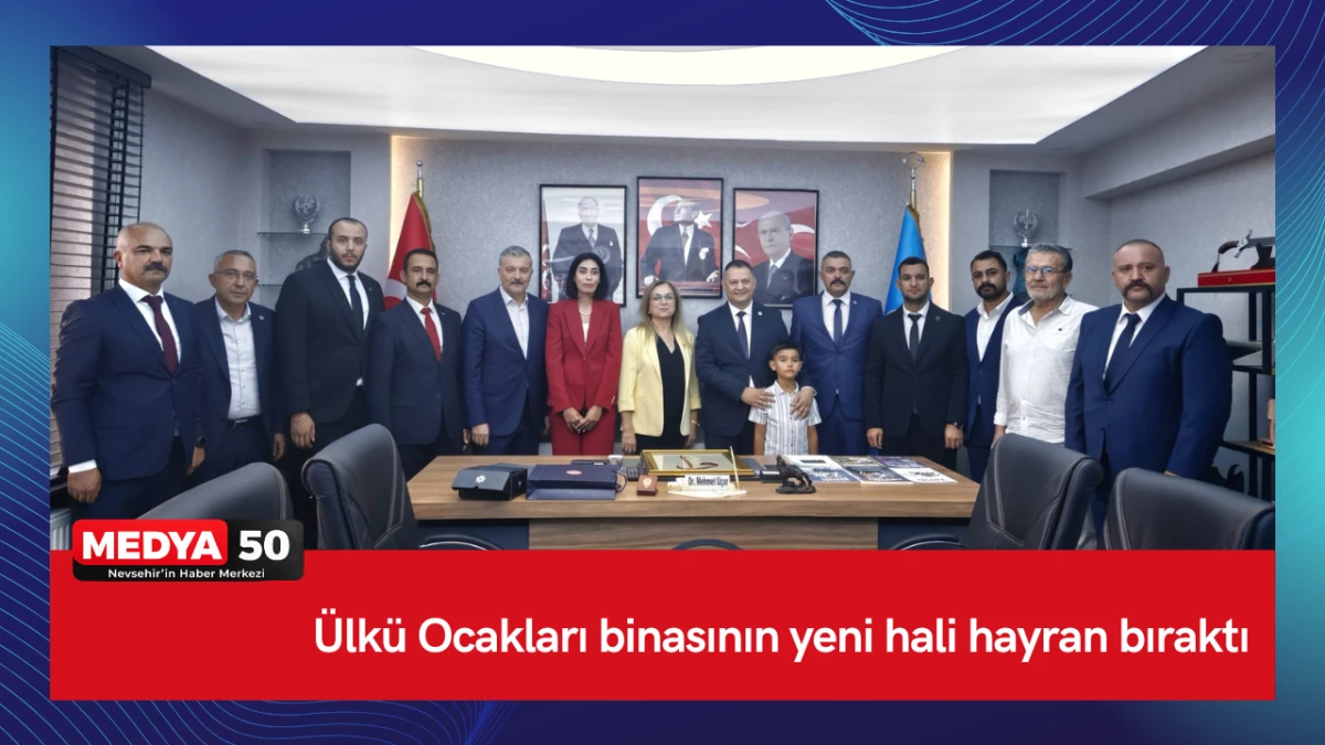 &Uuml;lk&uuml; Ocakları binasının yeni hali hayran bıraktı