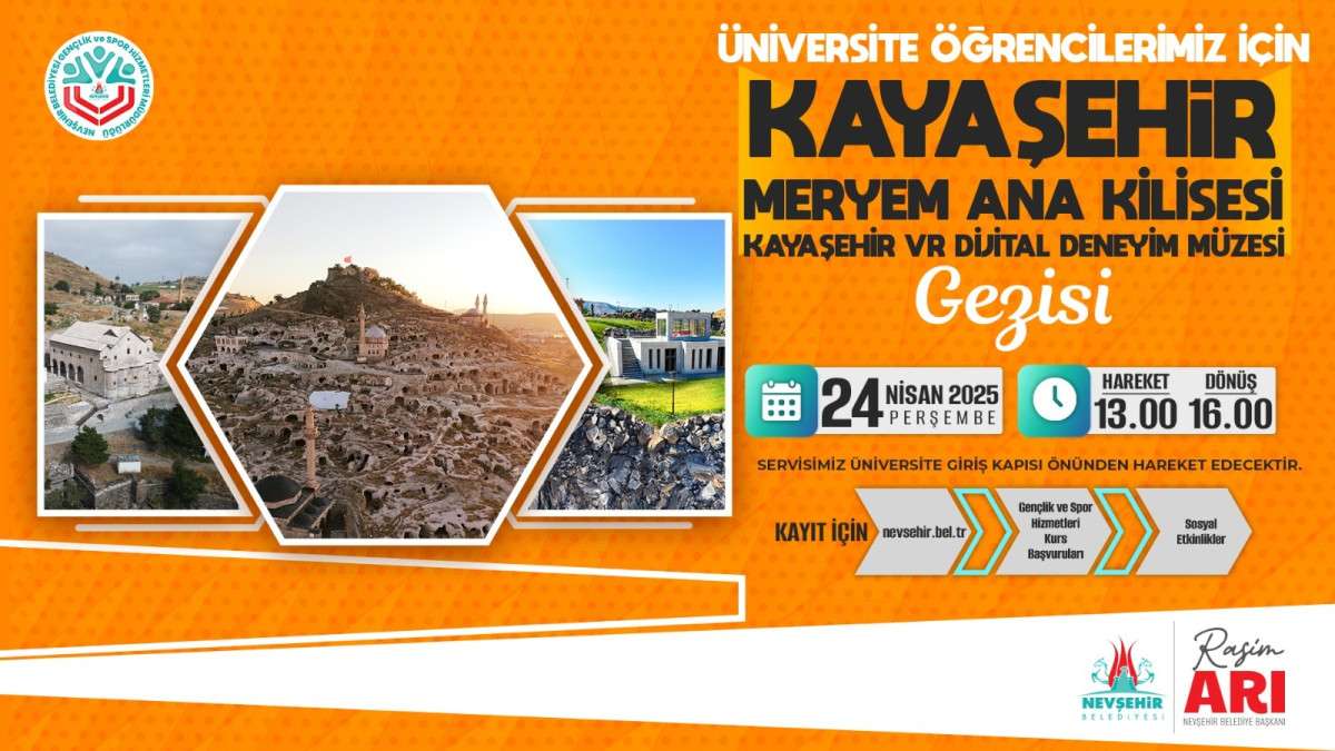 Üniversite Öğrencileri için Kayaşehir Gezisi