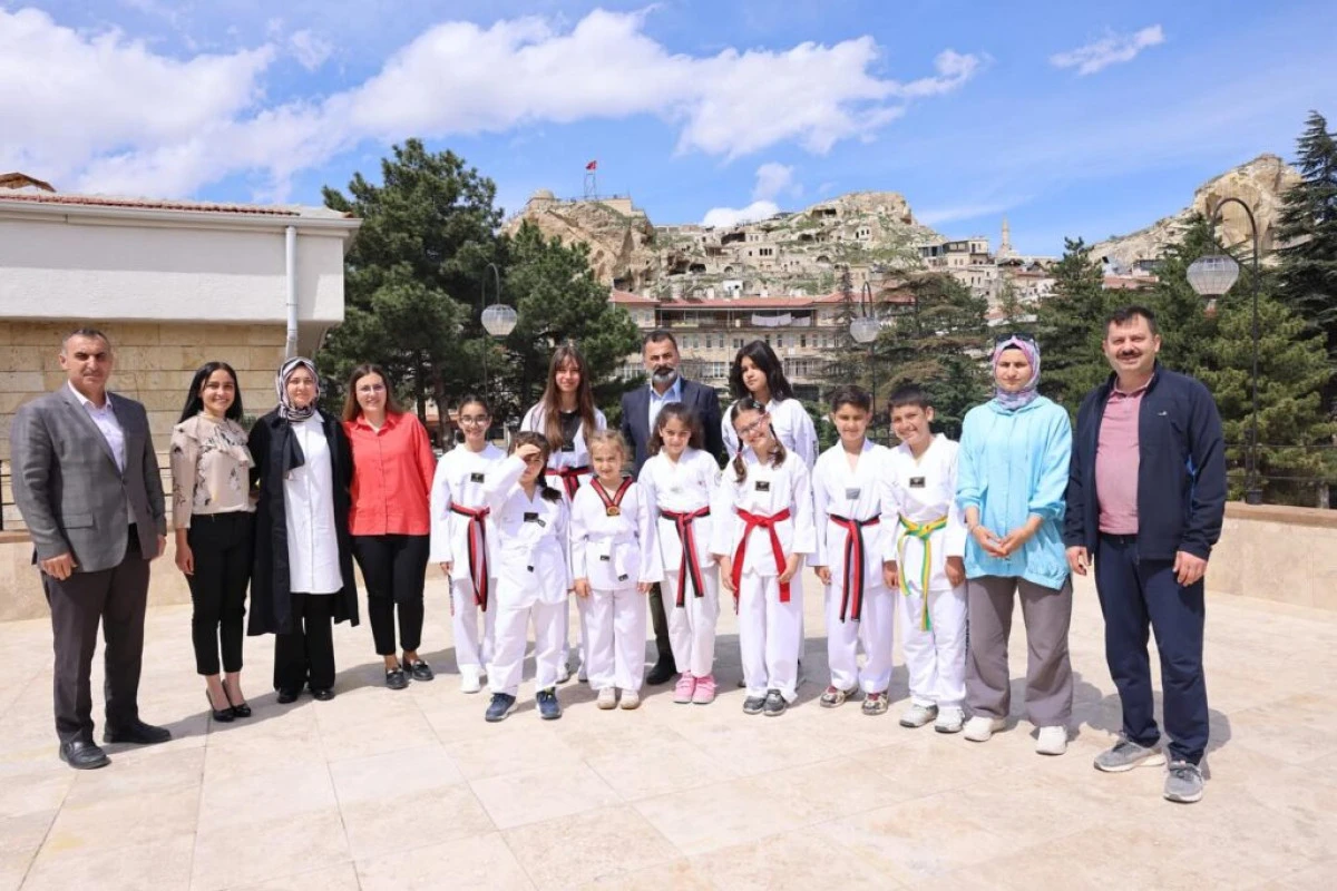 Ürgüplü Taekwondocular, Başkan Bul’u Ziyaret Etti