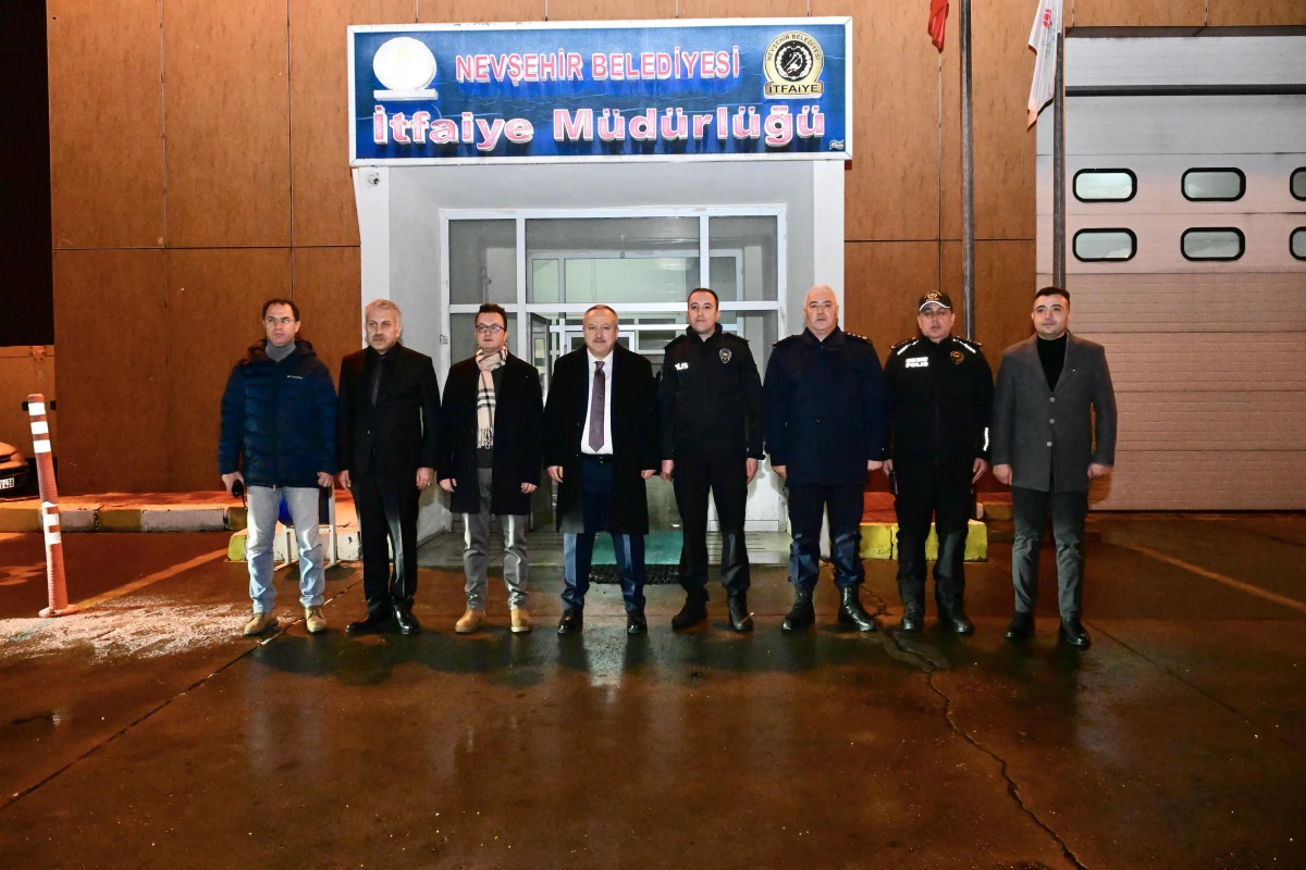 Vali Ali Fidan&rsquo;dan Yeni Yılda G&uuml;venlik G&uuml;&ccedil;lerine Ziyaret ve Teşekk&uuml;r