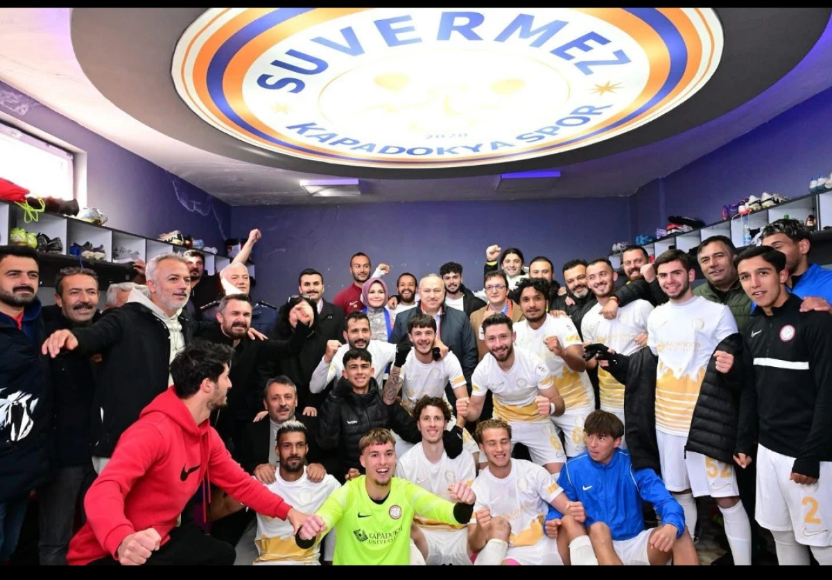 Vali Fidan ve Başsavcı Karakoca&rsquo;dan Suvermez Kapadokyaspor&rsquo;a Tam Destek