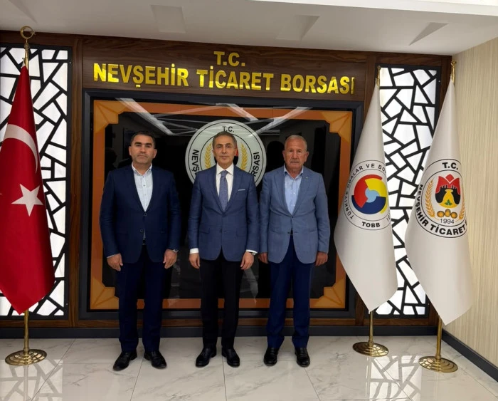 Vali K&ouml;k&rsquo;ten Nevşehir Ticaret Borsası&rsquo;na İade-İ Ziyaret